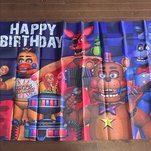 Colorful Birthday Party Backdrop